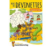 Bloc de devinettes À partir de 7 ans, A5-Bloc: Cahier activite 5 ans labyrinthe, sudoku, etc pour stimuler la concentration et la pensée logique: 772 (Rätseln, knobeln, logisches Denken)