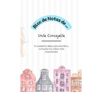 BLOC DE NOTAS para un/a COCEJAL/A: El cuaderno ideal, para escribir y consultar tus notas más importantes