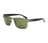 Bloc Deck Sunglasses - Matt Gun / Matt Black / Green
