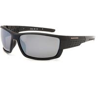 BLOC DELTA P40 Mens/Womens POLARISED Sunglasses MATT BLACK / GREY CAT.3