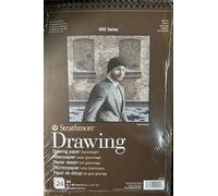 Bloc Enc 21x29,7 24H Strathmore Heavy Draw (400) 130g Cream