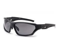 Bloc Eyewear Beck Sunglasses, Matte Black/Grey Polarized, ONE SIZE