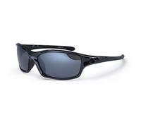 Bloc Eyewear Daytona Wrap Around Sports Sunglass - Shiny Black, 14 cm