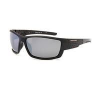 Bloc Delta Sunglasses Matt Black Grey with Silver Flash Mirror Lenses X4