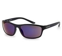 Bloc Hornet 2 Sunglasses Matte Black with Blue Mirror X150