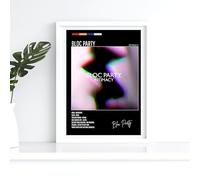 Bloc Party Black Intimacy Album Track list Music A4 Wall Art Print - Unframed Poster Concert Festival Glossy Artwork Unique Home Décor Gift Bedroom Mancave Rave.