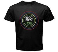 Bloc Party - Four Rock Band Men's T-Shirt Black S