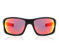 Bloc Phoenix Wrap Sunglasses Matte Black with Red Mirror CAT.3 Lenses XR780
