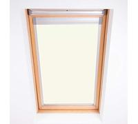 Bloc Skylight Blind for Velux Roof Windows Blockout, White, U08, 115 x 116 cm