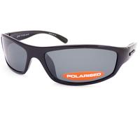 BLOC Sunglasses HORNET Polarized Shiny Black with Dark Grey CAT.3 Lenses P100