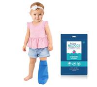 Bloccs 100% Waterproof Leg Cast Cover - Baby (12-24 months) - Reusable Shower, Bath & Swim Protector - XS