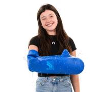 Bloccs Waterproof Child Arm Cast Cover for Shower, Bathing & Swimming - Plaster Cast, Dressing & Bandage Protector - CA79-L - Child Arm (Large)