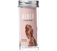 Bloch Dance Women's Hair Pins-3"-12 Pack Headband, Brown, One Size