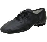 Bloch Dance Women's Jazzsoft Split Sole Leather Jazz Shoe, Black, 7 UK