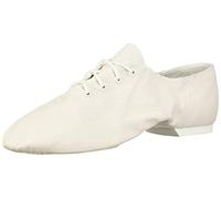 Bloch Dance Women's Jazzsoft Split Sole Leather Jazz Shoe, White, 8 UK