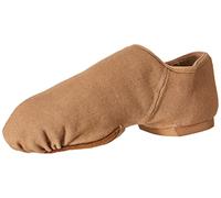 Bloch Dance Women's Phantom Stretch Canvas Split Sole Jazz Shoe, Tan, 5.5