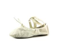 Bloch Dance Women's Prolite II Split Sole Leather Ballet Slipper/Shoe, White, 7.5 Narrow