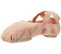 Bloch Dance Women's Synchrony Split Sole Stretch Canvas Ballet Slipper/Shoe Pink Size: 4.5