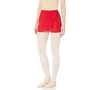 Bloch Dance Women's Vera Georgette Ballet Wrap Skirt, Red, One Size