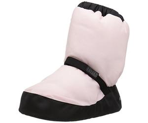 Bloch Girl's Bootie Warm Up Boot/Slipper, Candy Pink, Large UK Child