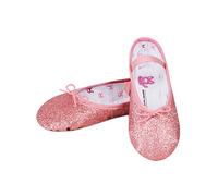 Bloch Girl's Glitterdust Ballet Shoes, Pink Canvas, 12 Little Kid C