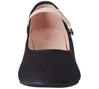 Bloch Girls Tempo Canvas Jazz & Modern Dance Shoes, Black, 3 UK