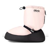 Bloch Kids Warm Up Booties Ballet Dancing Candy Pink (Candy Pink, UK Footwear Size System, Big Kid, Women, Alpha, Medium, Large)