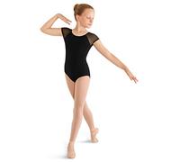 Bloch Mirella Girls Soft Mesh Cap Sleeve Dance Leotard