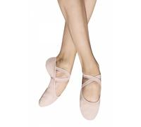 Bloch Performa Stretch Canvas Ballet Pump Shoes Split Sole X Elastics Pink S0284