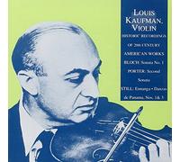 Bloch: Sonata No. 1 for Violin & Piano - Louis Kaufman - Americana!