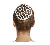 Bloch Unisex-Adult's Standard Hair Bun Cover, White, one