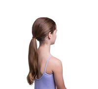 Bloch Unisex-Adult's Standard Hair Elastics-6 Pack, Brown, one