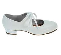 Bloch White Girls Kids Tap Shoes Timestep S0330GU (UK_Footwear_Size_System, Little_Kid, Women, Numeric, Medium, Numeric_8)