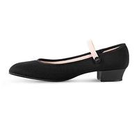 Bloch Women's Accent Dance Shoe, Black, 3.5 UK