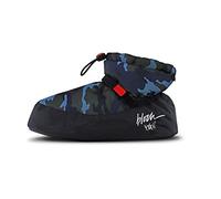Bloch Women's Ankle Warm Up Boot, Blue Camo Print, Large UK