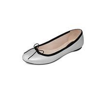 Bloch Women's Ascella Ballet Flat, Silver, 6 UK