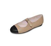 Bloch Women's Cassiopeia Ballet Flat, Capuccino, 5 UK