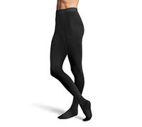Bloch Women's Ladies contoursoft footed tights, Black, L UK
