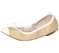 Bloch Women's Luxury Ballet Flat, CAPPUC/WHT, 5.5 UK