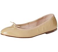 Bloch Women's Patent Ballerina Ballet Flat, Cappuccino, 4 UK
