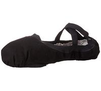 Bloch Women's Pro Elastic, Black, 8 Wide