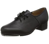 Bloch Womens Unisex-Adult S0301L Dance Women's Jazz Tap Full-Sole Leather Tap Shoe Black Size: 10