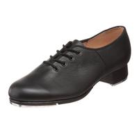 BLOCH Womens Unisex-Adult S0301L Dance Women's Jazz Tap Full-Sole Leather Tap Shoe Black Size: 5
