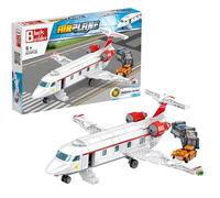 Block Builder Airplane Building Block Set (633 Pieces). Aviation Series Building Blocks for Kids and Adults