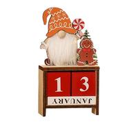 Block Calendar: Small Wooden Desk Decoration, Holiday Quotes Display | Christmas Centerpiece, Multifunctional For Dinner Or Coffee Table, Decoraci