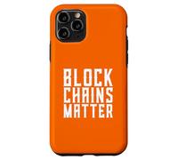 Block Chains Matter Decentralization BTC Crypto Blockchain Case for iPhone 11 Pro