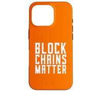 Block Chains Matter Decentralization BTC Crypto Blockchain Case for iPhone 16 Pro