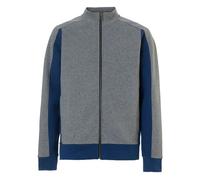 Block Colour Fleece Zip Up Sweatshirt Grey Oakley Grey S