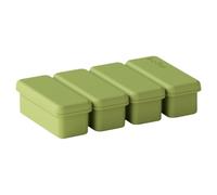 Block Cube Mold 4 Grids Reusable Easy Release Temperature Resistant