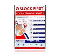 BLOCK-FIRST Advanced First Aid Kit - Stop Bleeding Instantly and Prevent Stings Emergency Medical Kit for Home, Office, Travel, Car, Sports, Outdoor, Multipurpose Pack for Cuts, Wounds